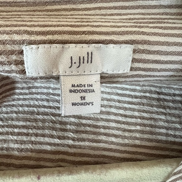 J. Jill Tan Wrap Blouse - Picture 4 of 6